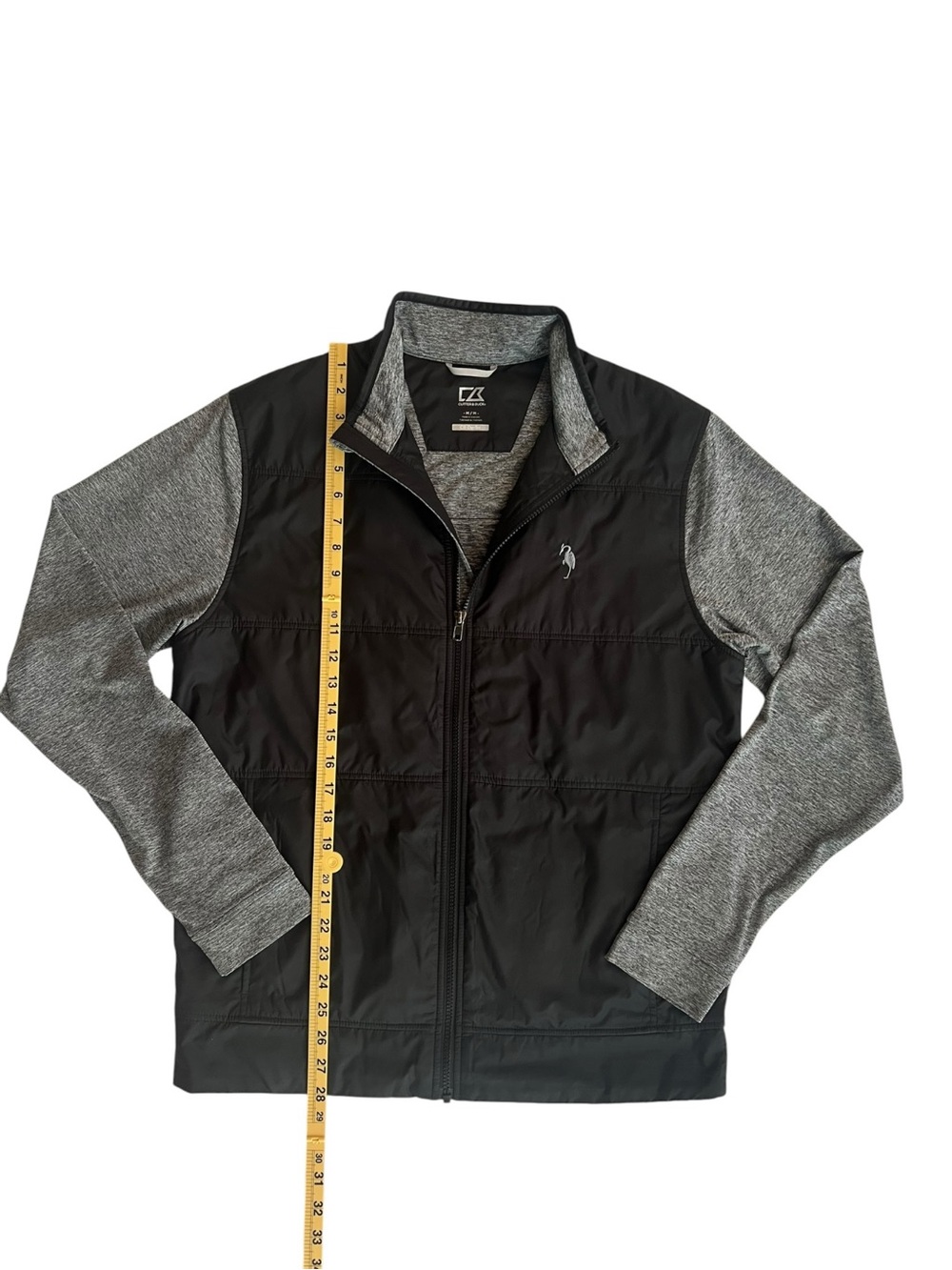 Cutter & Buck DryTec Full-zip Golf Jacket in Black and Grey Men’s Medium - Picture 6 of 9